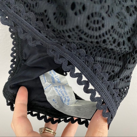 Becca • Crochet High Neck Swimsuit - Picture 4 of 12